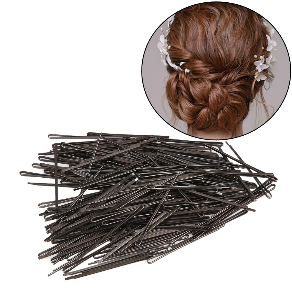 

235PCS Women Black Invisible Hair Pins Clips Hair Clips U-shaped Hairpin Barrette Hair Pin Salon Hairdressing Hair Styling Tools