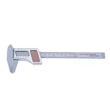 Cheapest prices 0-150mm Plastic Calipers Solar Power Vernier Caliper Digital Display Caliper Gauging Tools for Woodworking