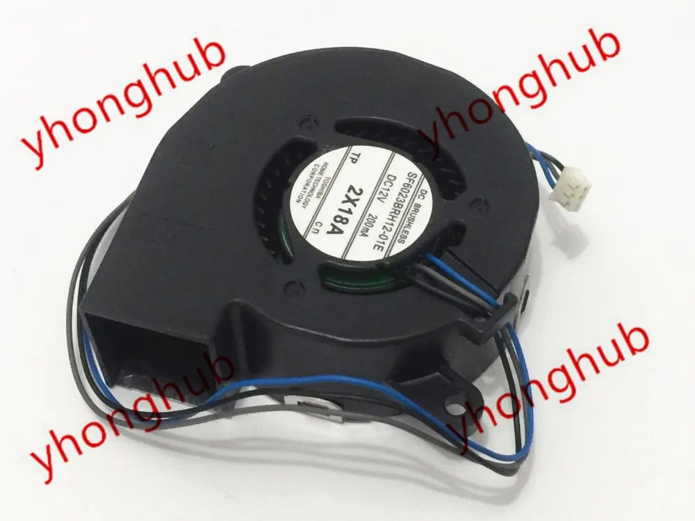 

SF6023BRH12-01E DC 12V 200mA 3-проводной Вентилятор охлаждения сервера