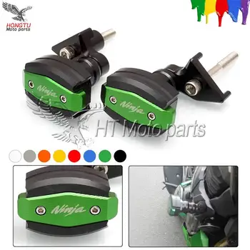 

Motorcycle CNC Frame Sliders Crash Protector Motobike Falling Protection For Kawasaki Ninja ZX10R ZX-10R 2011-2016