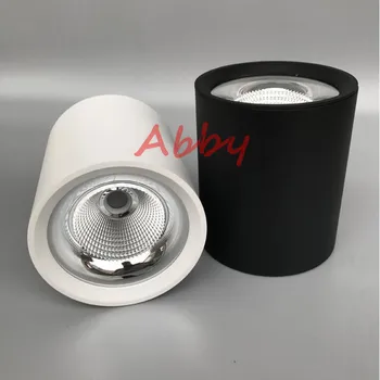 

Free Shipping White Shell 15W Dimmable LED Downlight Cold/Warm White LED Ceiling Down Light Energy Saving LED Lamp