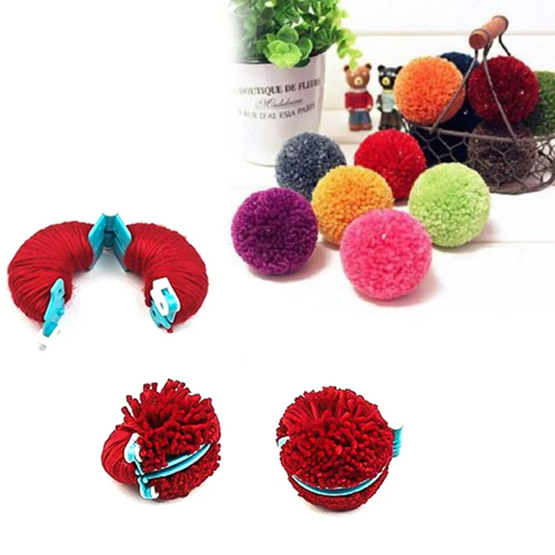 8Pom Pom Maker Инструменты для вязания Appareil Pompoms Maker Ball ткацкая игла инструменты для рукоделия