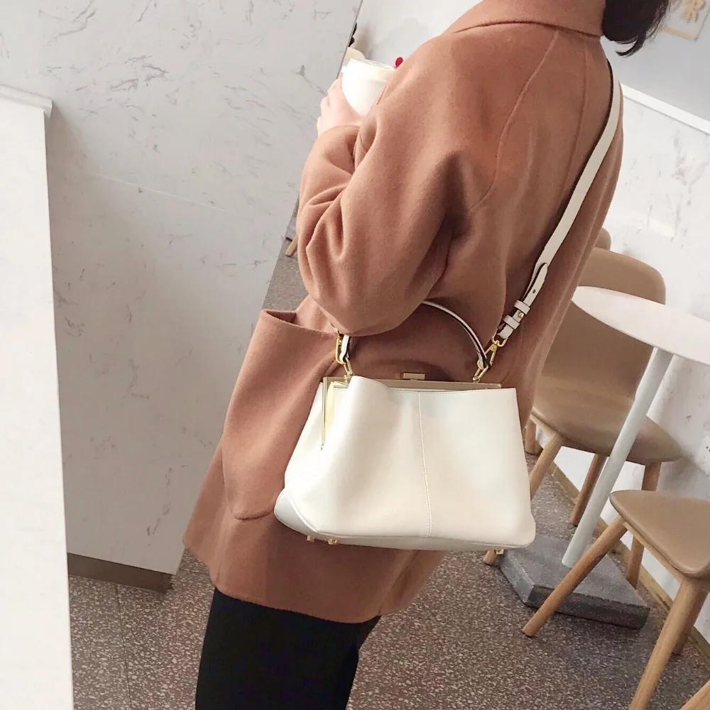 

Kafunila genuine leather bags for women 2018 luxury handbags women bags designer crossbody shoulder tote bags bolsa feminina