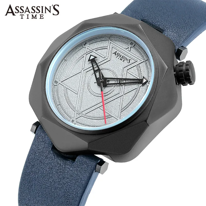 

Men's Sport Watches Waterproof Quartz Watches for Men PU Leather Wristwatch Geometric Dial Masculino 2019 Design Men's Watches