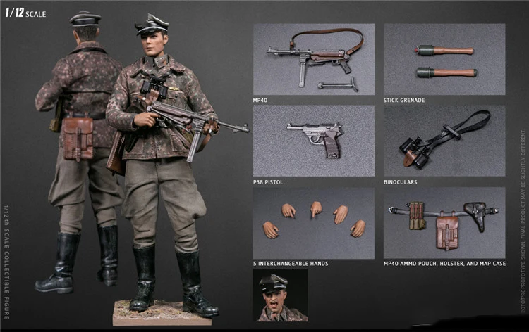 1/12 карман элитная Серия: WWII SS Panzer с разделением по длине волны &quotDas Рейх&quot PES003