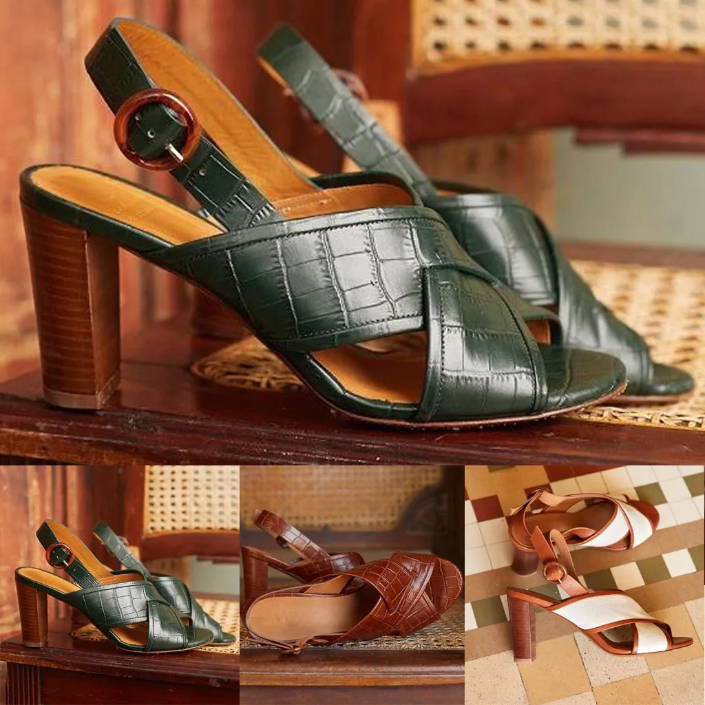 Xiniu/Женская обувь с открытым носком на высоком каблуке; обувь с ремнем и пряжкой; однотонные римские сандалии с ремешками на лодыжках; Sandalias Mujer; ; сандалии-гладиаторы