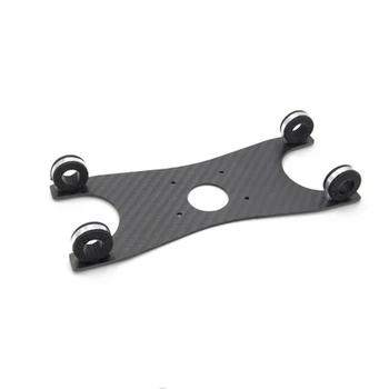 

1PC Carbon Fiber H3-3D/H4-3D Hanging Bracket Kit D12 155mm Gopro Gimbal S800 Carbon Board Mount Rod with Damping Ring for RC UAV