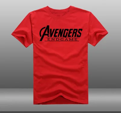 New Avengers Endgame Avengers: Infinity War-Part II T-shirt Avengers 4 Quantum suit Anime t shirt Short-sleeve Tees tops