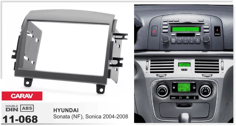 

frame+Car DVD radio For hyundai sonata NF 2006 Android 7.1.1 WIFI 3G GPS Bluetooth USB Quad-core stereo head units tape recorder