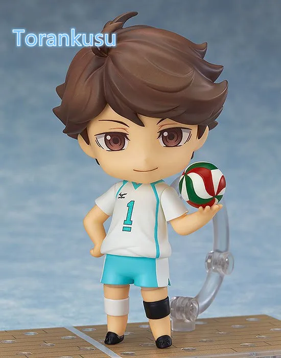 Haikyuu фигурка Oikawa Tooru Nendoroid 563# 10CMM Haikyuu Nendoroid Oikawa Tooru модель игрушки кукла волейбольная фигурка