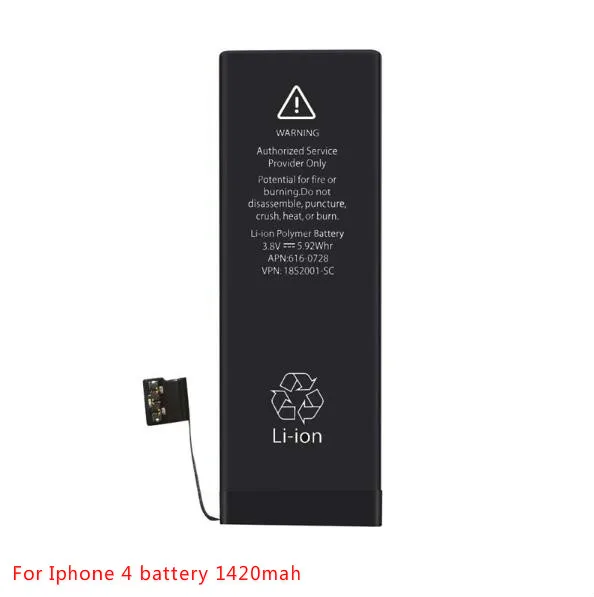 For Iphone 4 battery 1420mah 4