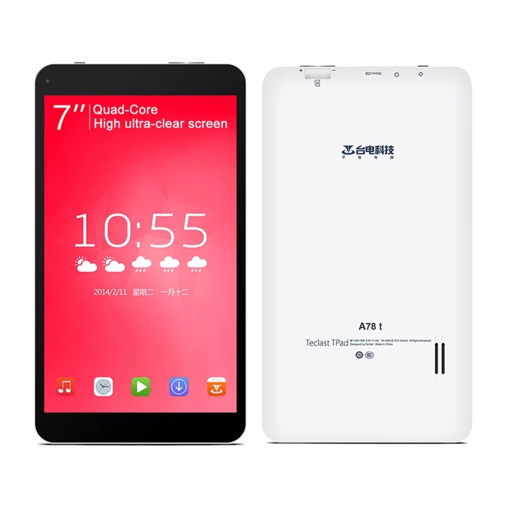 Original Teclast A78t 7.0 inch cheap Tablet PC 512MB RAM 8GB ROM
