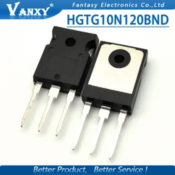 

5PCS HGTG10N120BND TO-247 10N120BND TO3P 1200V 10A
