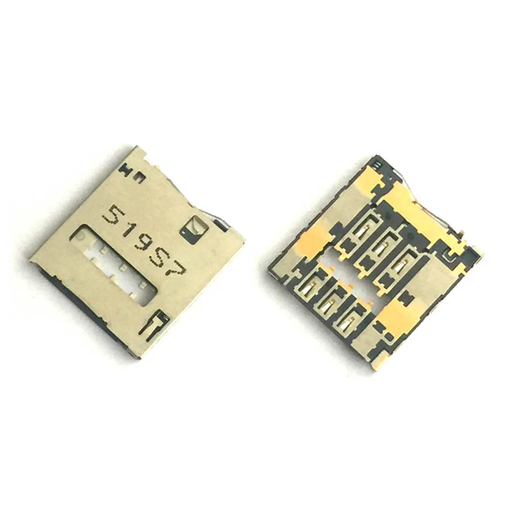Держатель слота для sim-карты Alcatel OT8050G OT9002A деталь ремонта соединителя | Мобильные