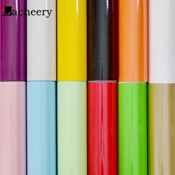 

3M/5M Solid Color Removable Wallpaper Roll Kitchen Cupboard Desktop Furniture Renovation Stickers Self Adhesive Decorative Film