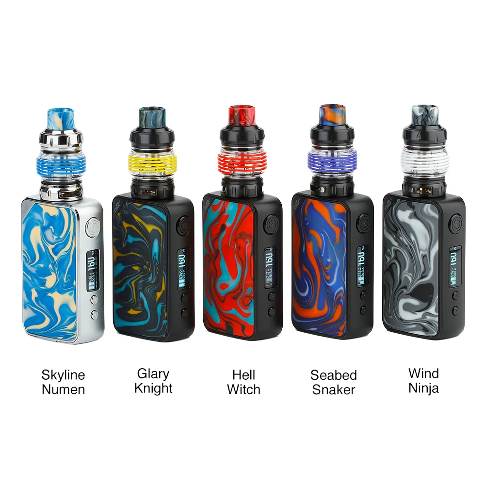 Оригинальный набор Eleaf iStick Mix 160 Вт с 6 5 мл атомайзером ELLO POP и чипом Аватара