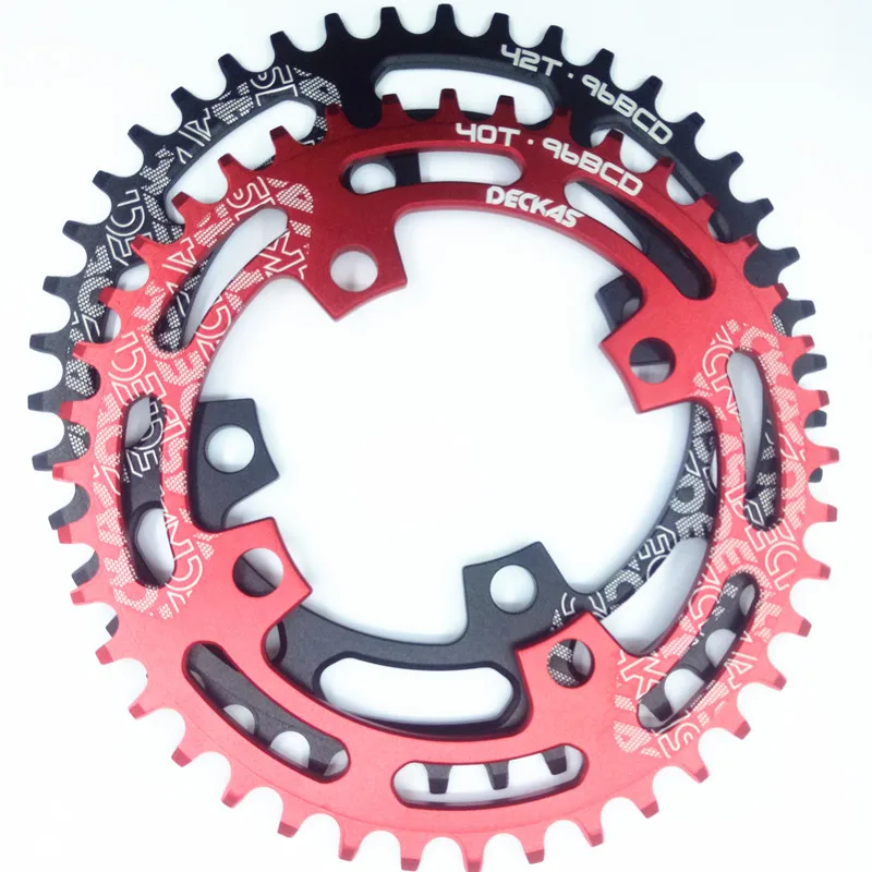 

Deckas round BCD 96mm 96bcd 40/42/44T MTB Mountain bike bicycle Chainring for shimano ALIVIO M4000 M4050 for DEORE M612 crank