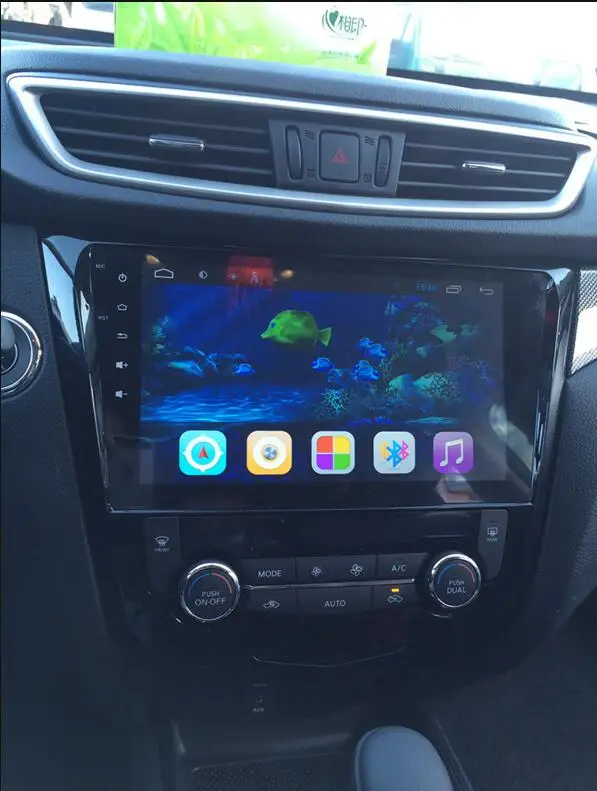 Top DSP Carplay 2GB Ram 32G R Android 7.1 10.2 inch Car DVD Gps For Nissan X-trail Xtrail  2014 2015- Vedio Audio Radio Monitor Navi 3