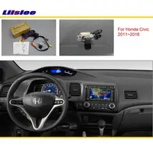 Для Honda Civic(FB) 2011~ Автомобильная камера заднего вида/RCA и экран совместимый/парковочная камера