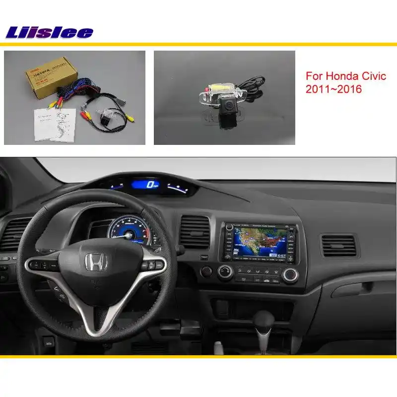 For Honda Civic (FB) 20112016 Car Rear View Reverse Camera Sets / RCA