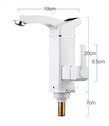Электрический горячая вода кран show температура холодной водопроводной двойного назначения офис домашняя кухня, туалет быстро обогреватель