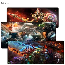 Mairuige DOTA 2 Rubber Gaming Lock Edge Mouse Pad mouse mat desk mats for gamer large mousepad for Tanks Of World CSGO LOL Gamer mairuige uzumaki naruto and uchiha sasuke jiraya anime roles mousepad diy mouse mat supper large of size gaming rubber mouse pad