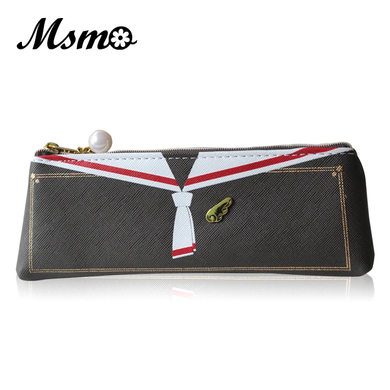 

MSMO new Card Captor Sakura Pencil Pen Case Cosmetic Makeup Tool Bag Storage Pouch Purse MW018