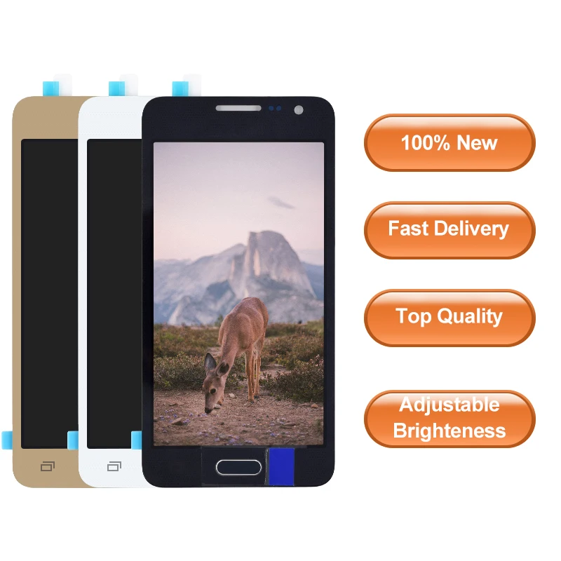 

A300 lcd For Samsung Galaxy A3 2015 A300M A300F Display Touch Screen Digitizer Assembly For Samsung A3 2015 Screen A300f lcd