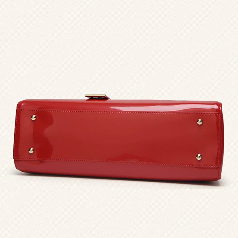 Luxurious Women Handbag Brand Design Patent Leather Solid Evening Bags High Quality Messenger Crossbody Bag For Women Bride Tote Luxurious Women Handbag Brand Design Patent Leather Solid Evening Bags High Quality Messenger Crossbody Bag For Women Bride Tote