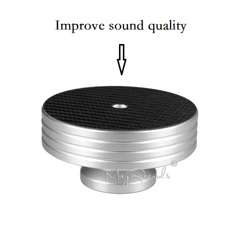 Углеродное волокно дно Abum долгоиграющая запись зажимное кольцо стабилизатор запись вес супер хороший дизайн 334 г