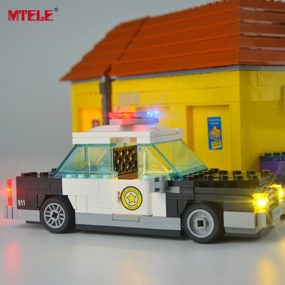 Conjunto de Luz Bloco de Construção Incluir o Modelo Led para 71016 Compatível com 16004 para Não Mtete Kwik-e-mart Loja Iluminação Kit 11 High Quality Brinquedos e hobbies