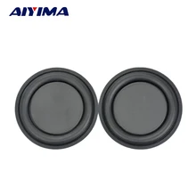 AIYIMA 2 шт. 62 мм аудио динамик усиленная басовая вибрационная диафрагма