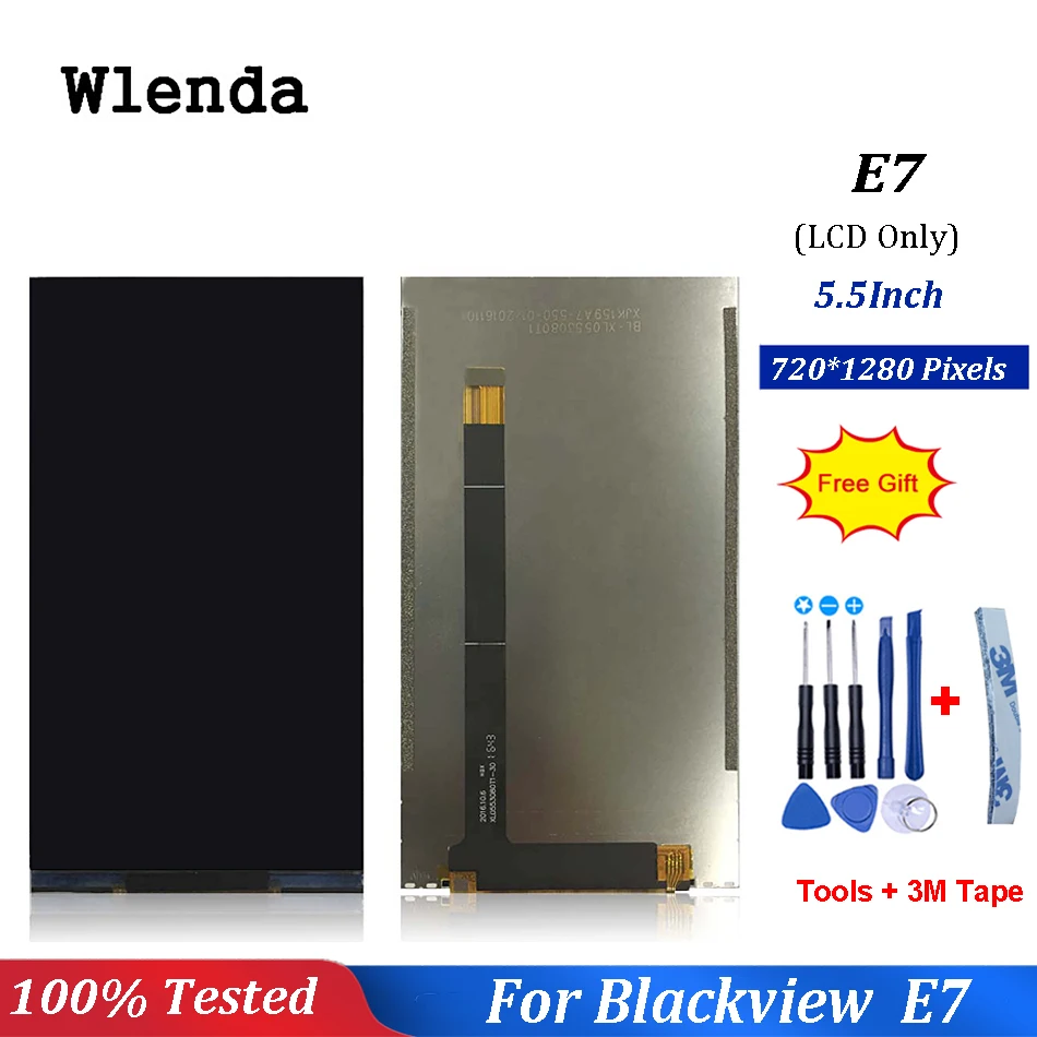 

5.5 inch LCD Only For Blackview E7 E7S LCD Screen Display 100% Tested Working Spare Parts