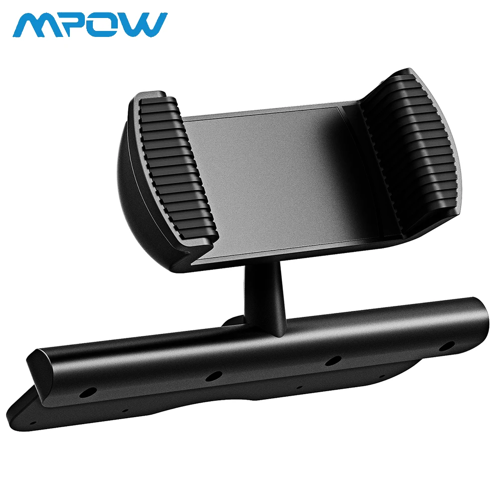Mpow CD Slot Car Phone Spring Holder 360Degree Rotation Mobile Phone Mount Cradle For iPhone Samsung