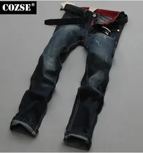 2015 New Modern Summer Men Slim Vintage All Match Denim Jeans Pants Trousers Hot Sale D3901