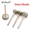 ZtDpLsd 1Pcs 8-16mm E Diamond 3mm Shank Grinding Head Needle For Amber Emerald Jade Original Stone Electric Rotary Carving Tool ► Photo 1/4