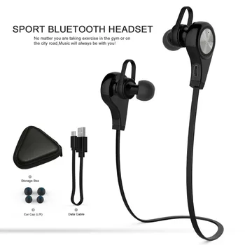 

GDLYL Wireless Bluetooth Earphone Sports Sweat proof Stereo Earbuds Headset In-Ear Earphones with Microphone for Smartphone