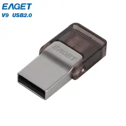 EAGET V9 Micro USB OTG USB флэш-накопители флэш-накопитель 8 GB флешки Memory Stick внешних накопителей OTG U диск для телефона портативных ПК