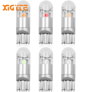

1PCS W5W T10 LED Signal Lamp 3030 168 194 Turn Signal License Plate Light Clearance Lights Reading lamp 12V 6000K White