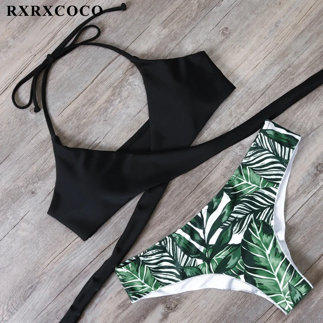 {Excellent|Wonderfull|Very Good|Very Recommended} RXRXCOCO Hot Swimwear Bandage Bikini 2019 Sexy Beach Swimwear Women Swimsuit Bathing Suit Brazilian Bikini Set Maillot De Bain Discount Price