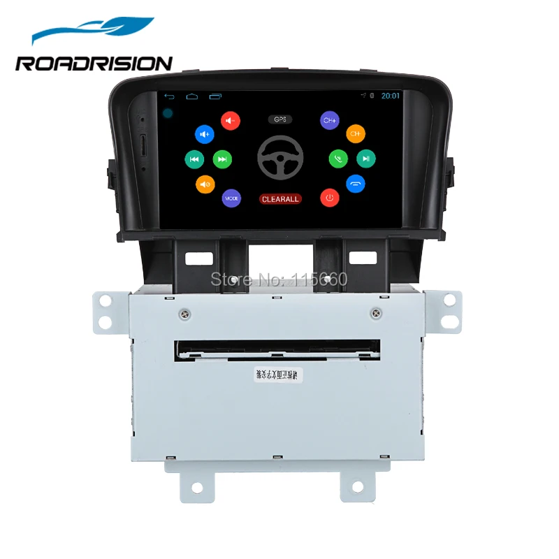 RoadRision 600*6 0 Android 1024 автомобильный dvd плеер gps для Chevrolet Cruze 2014 2008 Радио Стерео