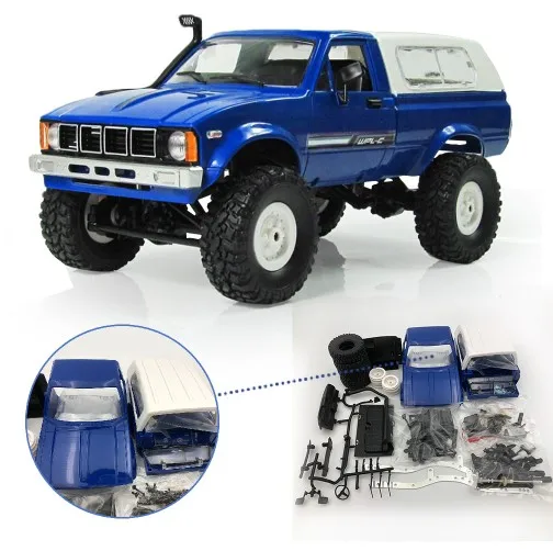 WPL C24 DIY радиоуправляемые автомобили внедорожные RC автозапчасти 1:16 Гусеничный