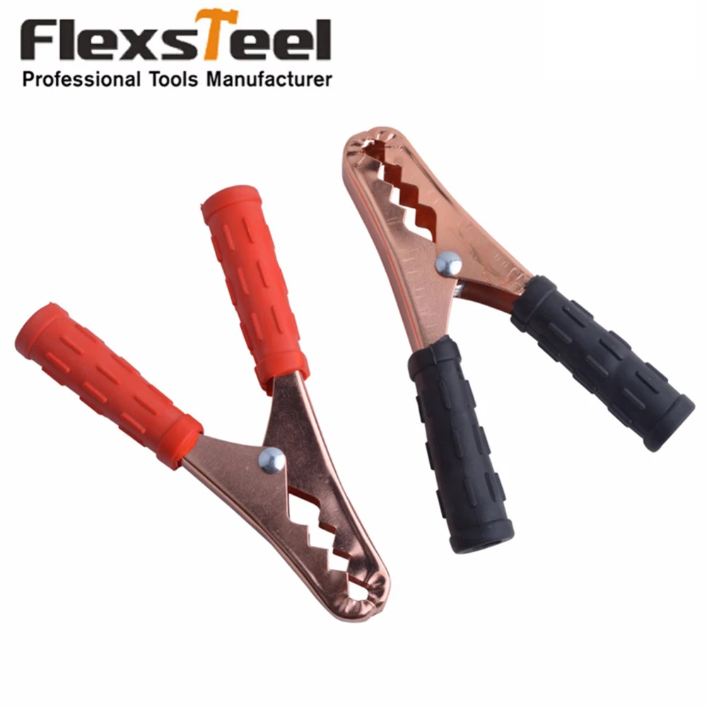 Зажимы Flexsteel для аккумуляторов 50 а/100 А зажимы кабелей типа Крокодил 2