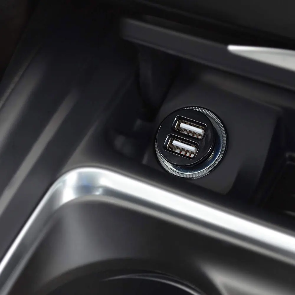 Ascromy Dual Port USB Car Charger For Xiaomi Redmi Note 7 Pro Huawei P20 Mate 20 iPhone XS Max X XR 7 8 Plus 6S Fast Car Charger (3)
