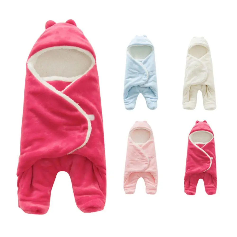 

Baby Receiving Blanket Wrap Swaddle Sleeping Spring Autumn Blankets Bedding for Newborns Babies Nursery Bathrobe