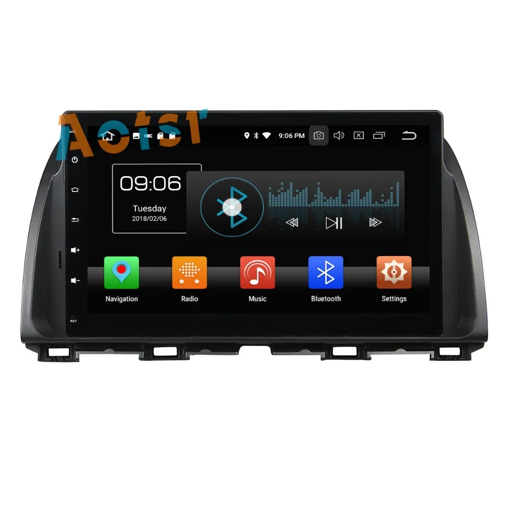 Top IPS Screen Android 8.0 Car multimedia player head unit for MAzda CX-5 GPS Navigation radio auto stereo no dvd Octa Core 4+32G 3