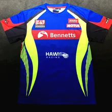 MotoGP novo para Suzuki motos equitação curta-mangas compridas-secagem rápida roupas de verão grande carro de corrida t-shirt masculina fora-road T-shirt