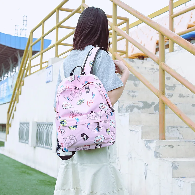 

Female Backpack Women School Backpack for Teenage Girls Mochila Feminina Waterproof Nylon Bagpacks Travel Bags Casual Sac A Dos
