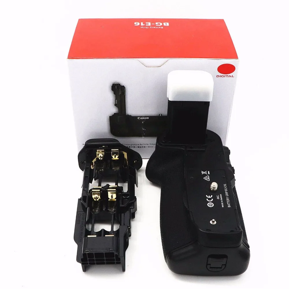 

Brand New Battery Grip BG-E16 BGE16 BG E16 For Canon EOS 7D Mark II 7D2 DSLR Camera Battery LP-E6 6*AA