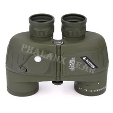 Военная Униформа ночное Военная Тактическая игра Охота на открытом воздухе плавающий бинокль область 10x50 w/компас шкала